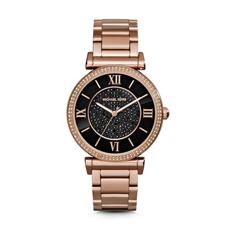 michael kors catlin pave rose gold watch|Pavé Rose Gold.